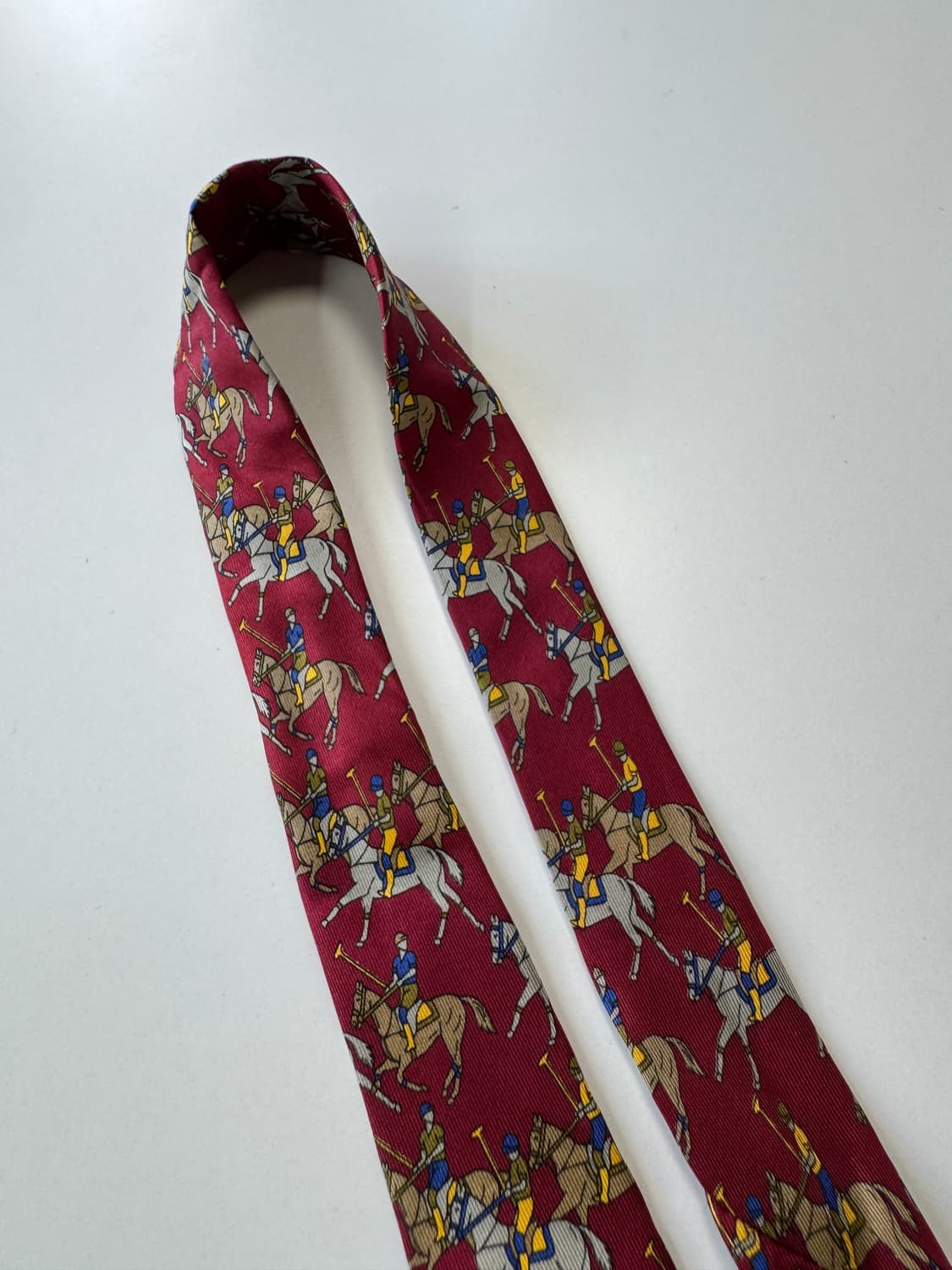 롱샴 (LONGCHAMP) 실크 넥타이 9.3cm 상품이미지7