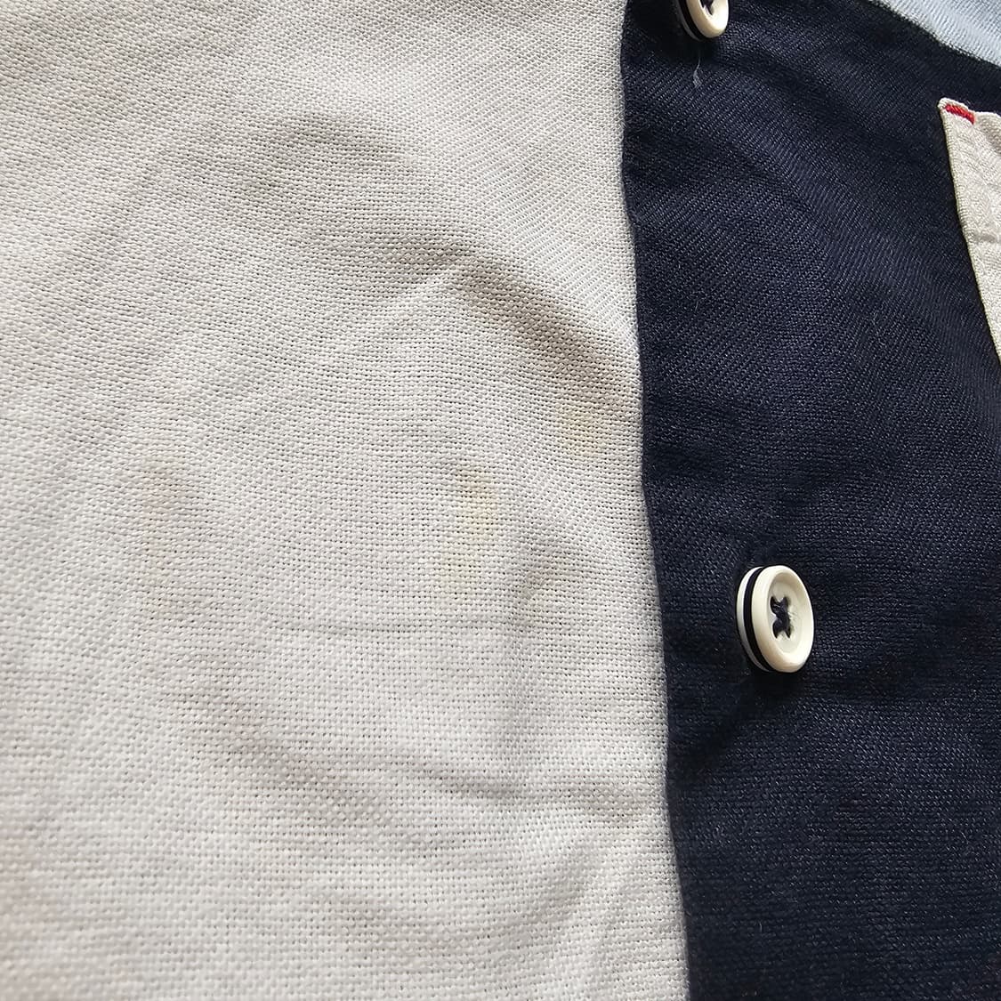 L .Transland 배색 긴팔 포켓 셔츠 남자 간절기 M 95 100 상품이미지9