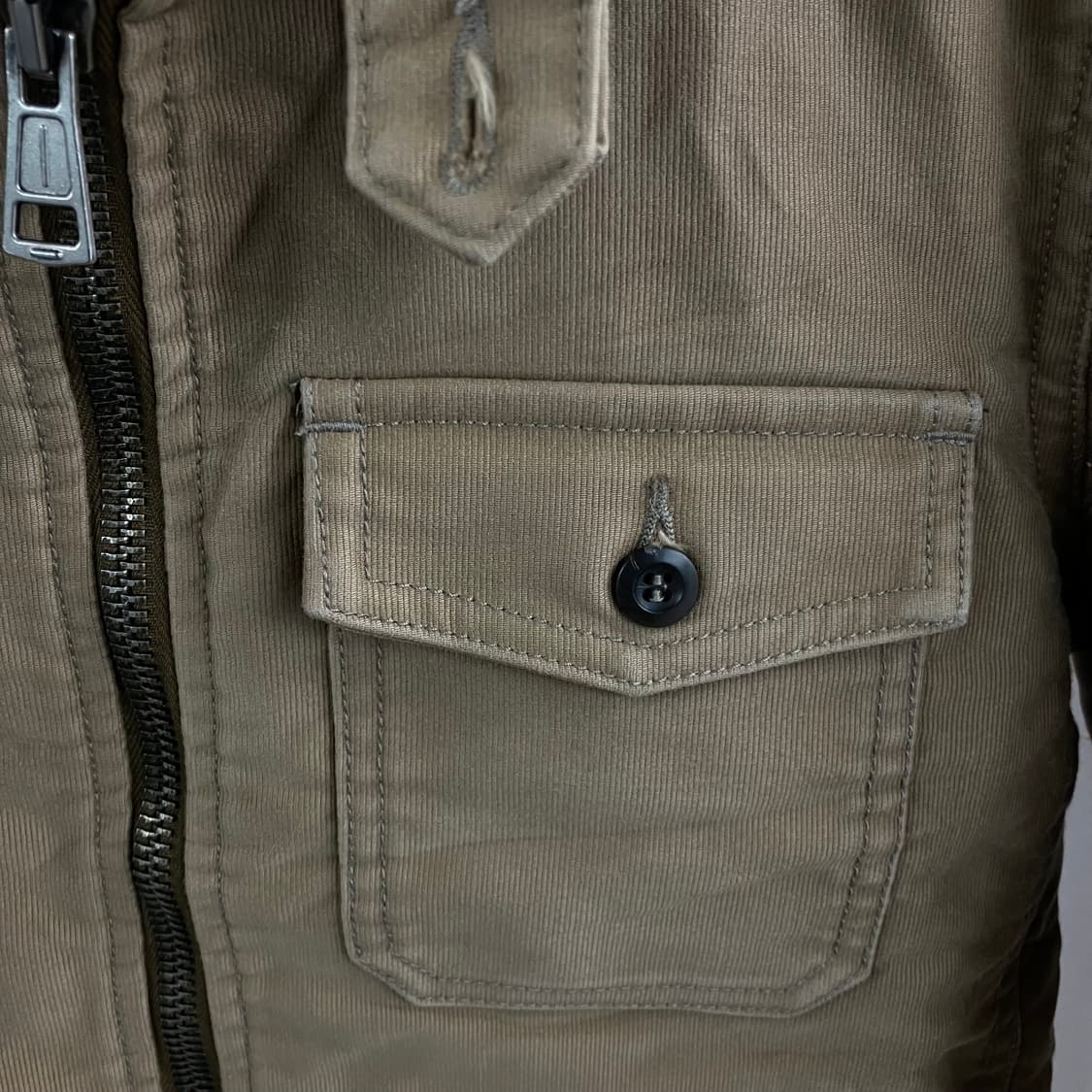 라운지 리자드 퍼 카라 덱자켓 상품이미지5