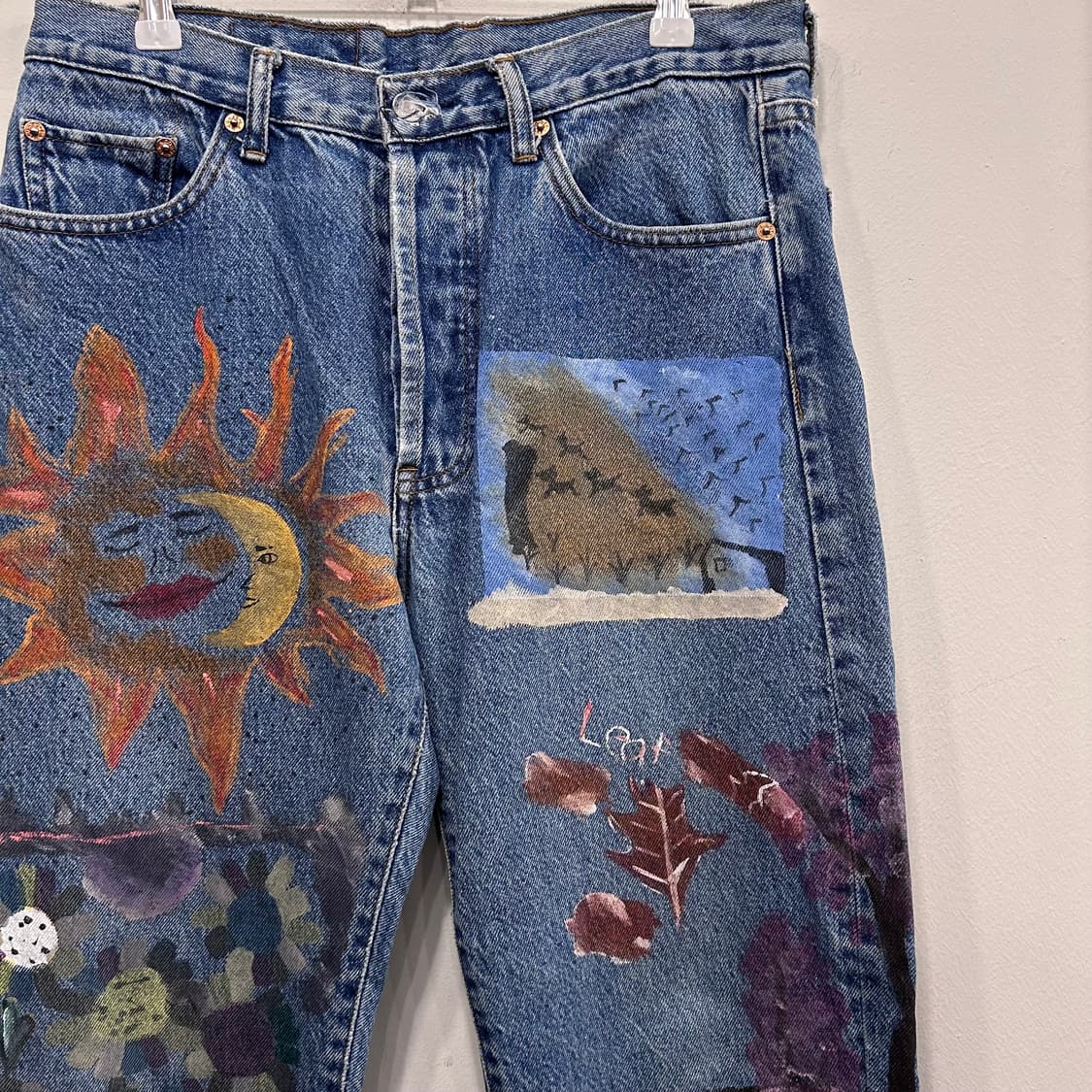 리바이스 501xx 레귤러핏 페이퍼택 커스텀 데님팬츠 상품이미지1