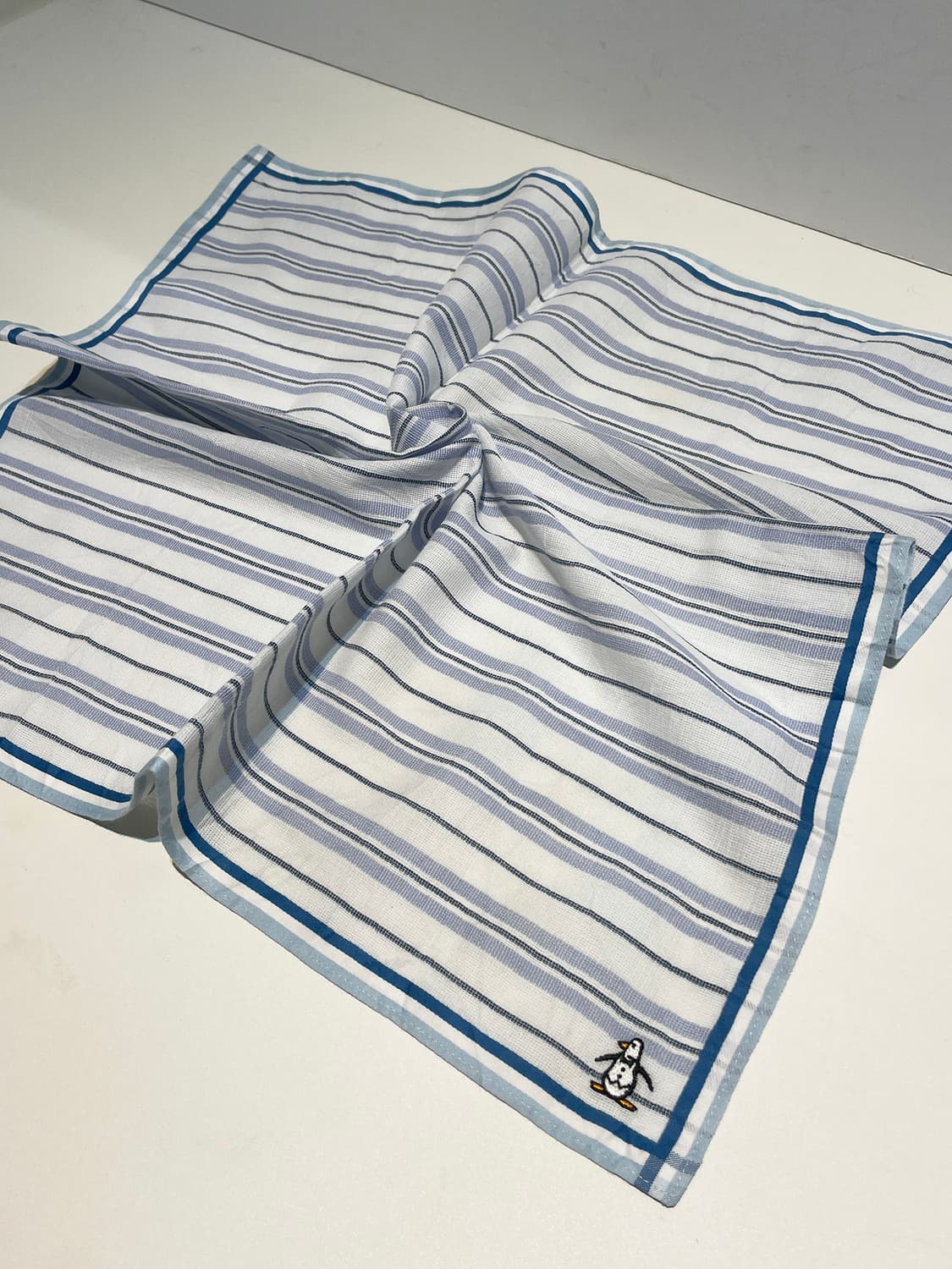 먼싱웨어 00s 재팬 자수 로고 쁘띠 손수건 A1449 상품이미지2