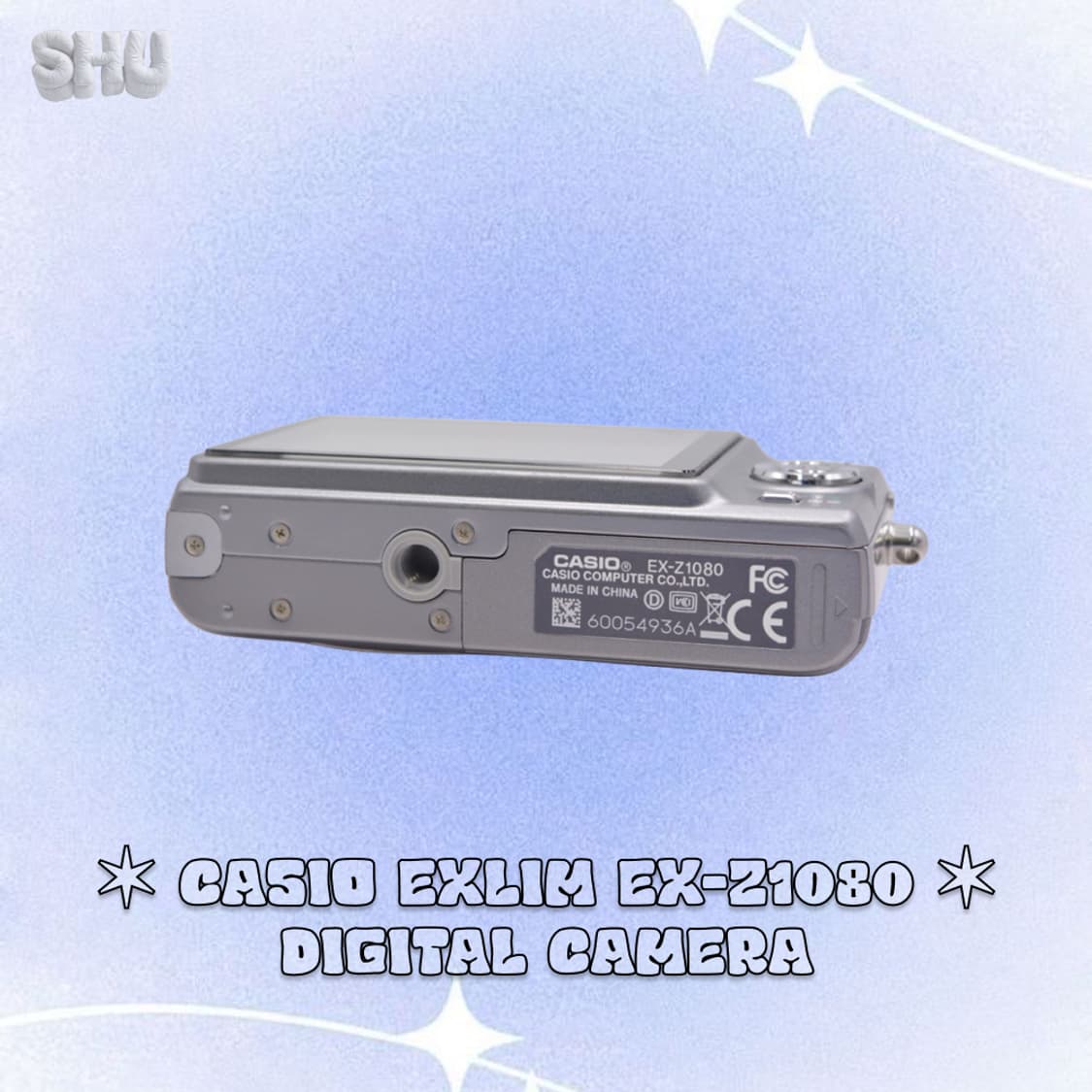 카시오 엑슬림 EX-Z1080 빈티지 디카 디지털 카메라 실버 상품이미지5