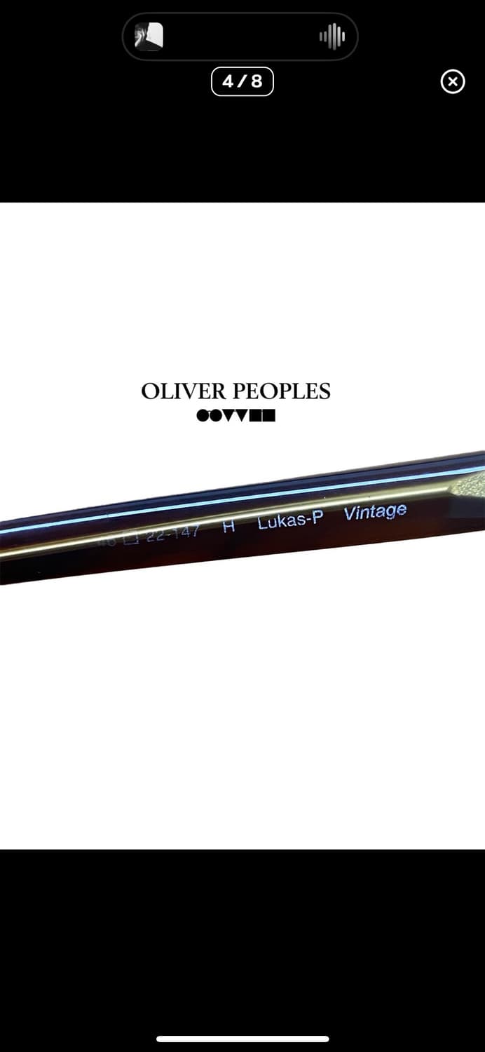 Oliver Peoples sunglasses 상품이미지4
