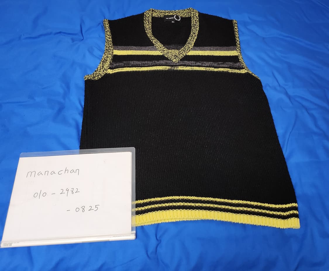 라프시몬스RAF SIMONSx프레드페리FRED PERRY/니트베스트/ 상품이미지1