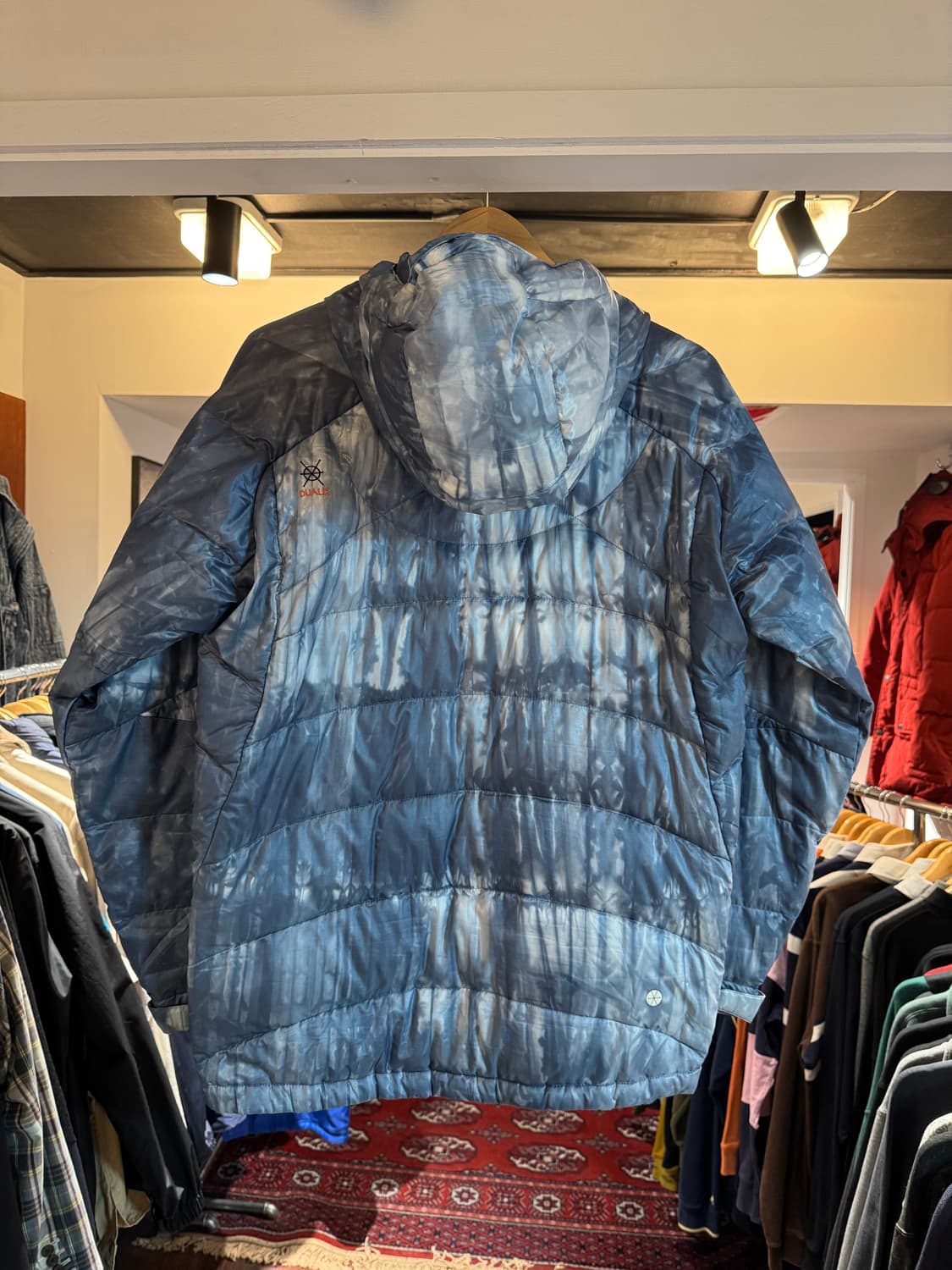 데상트 듀알리스 타이다이 경량패딩 구스다운 고프코어 M 상품이미지5