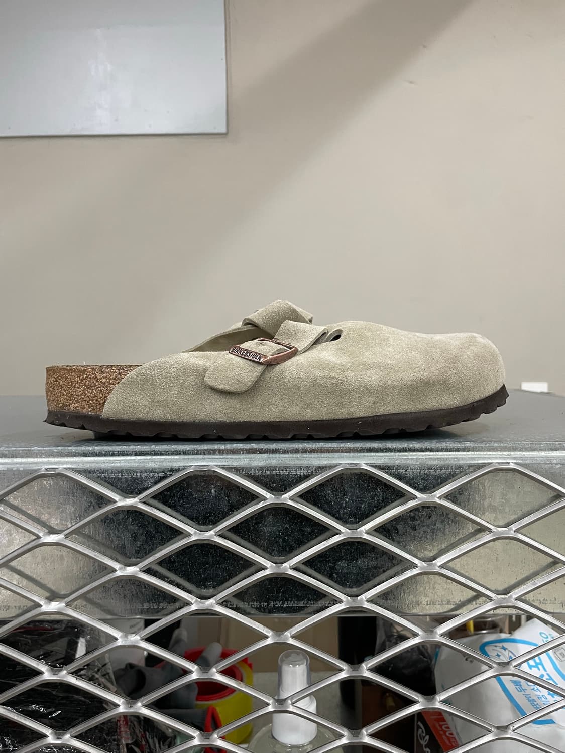 버켄스탁 보스턴 스웨이드 슬리퍼 280 상품이미지4