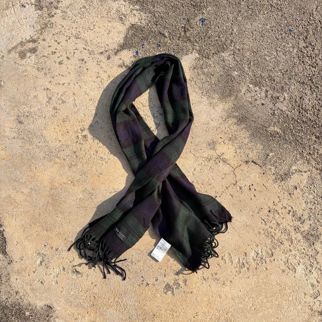 빔즈 Heart 빈티지 체크 머플러 OS 상품이미지1