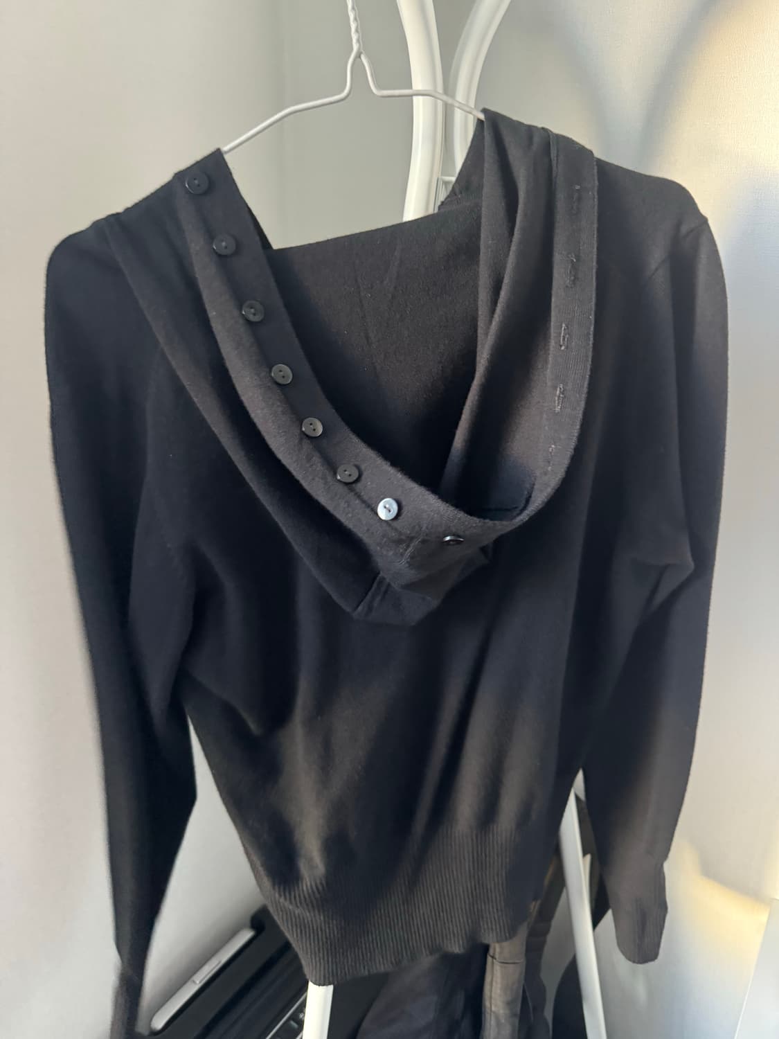 Partimento women classic hooded cardigan 상품이미지7