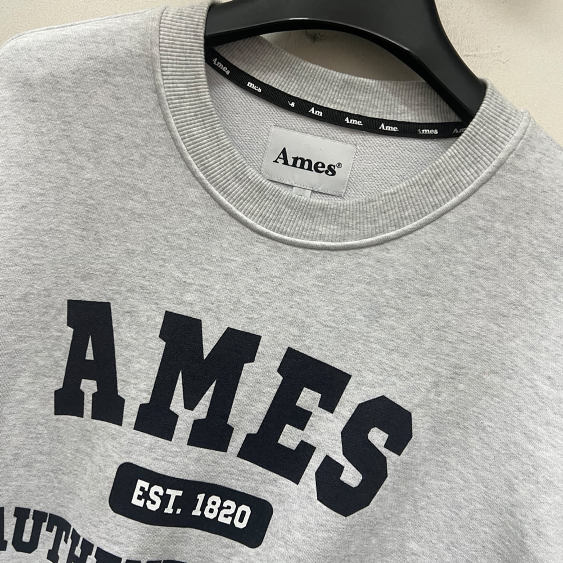 Ames 아메스 월드와이드 어센틱 맨투맨 2사이즈 상품이미지3