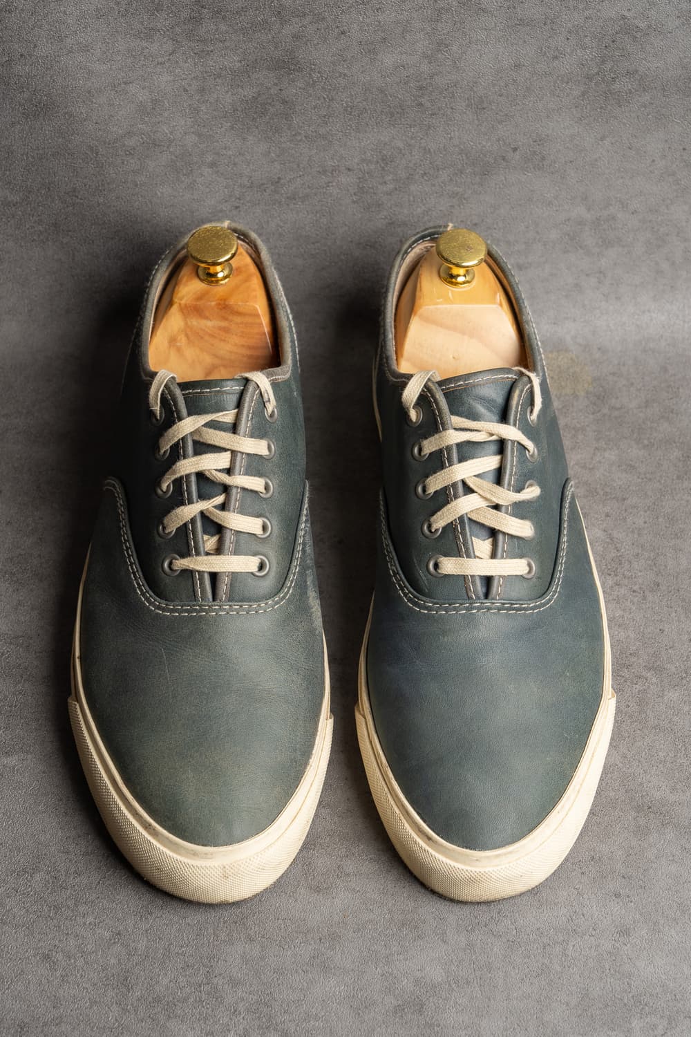 RRL 더블알엘 인디고 레더 트레이너 상품이미지2