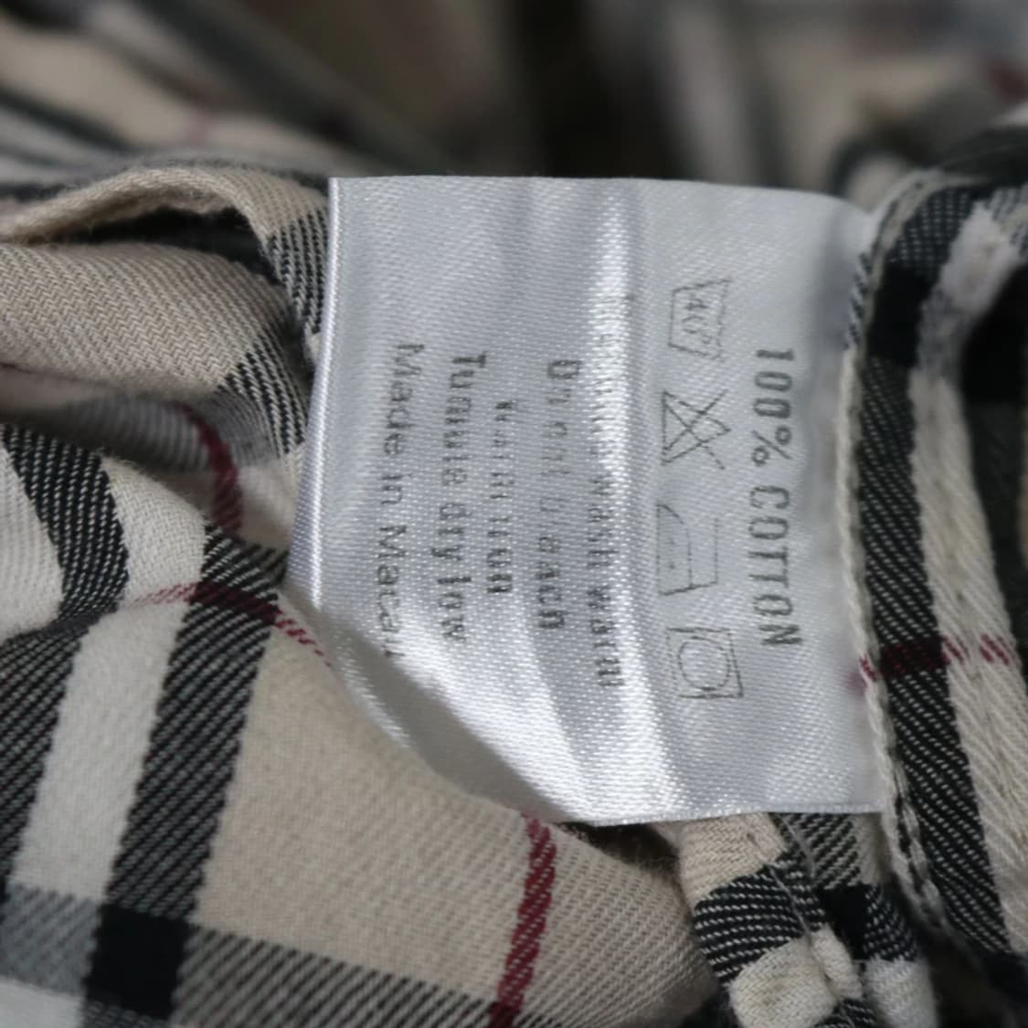 버버리 런던 체크 반팔 셔츠 66085 상품이미지10