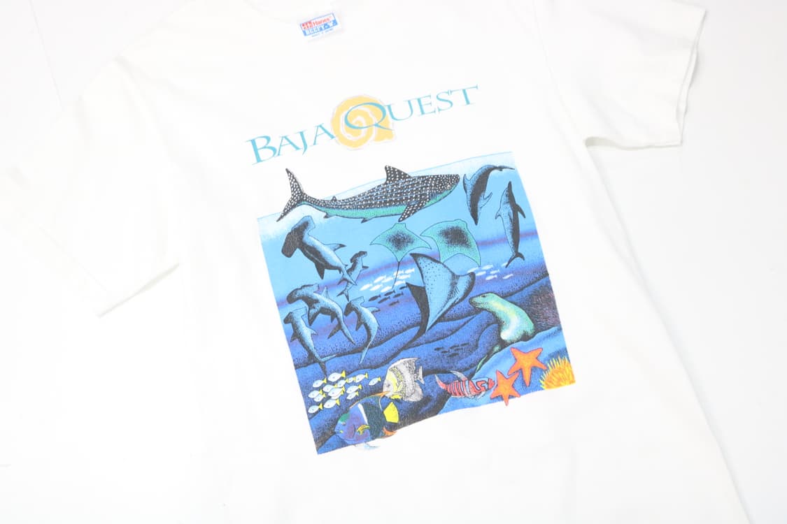 빈티지 프린팅 반팔티셔츠 상품이미지3