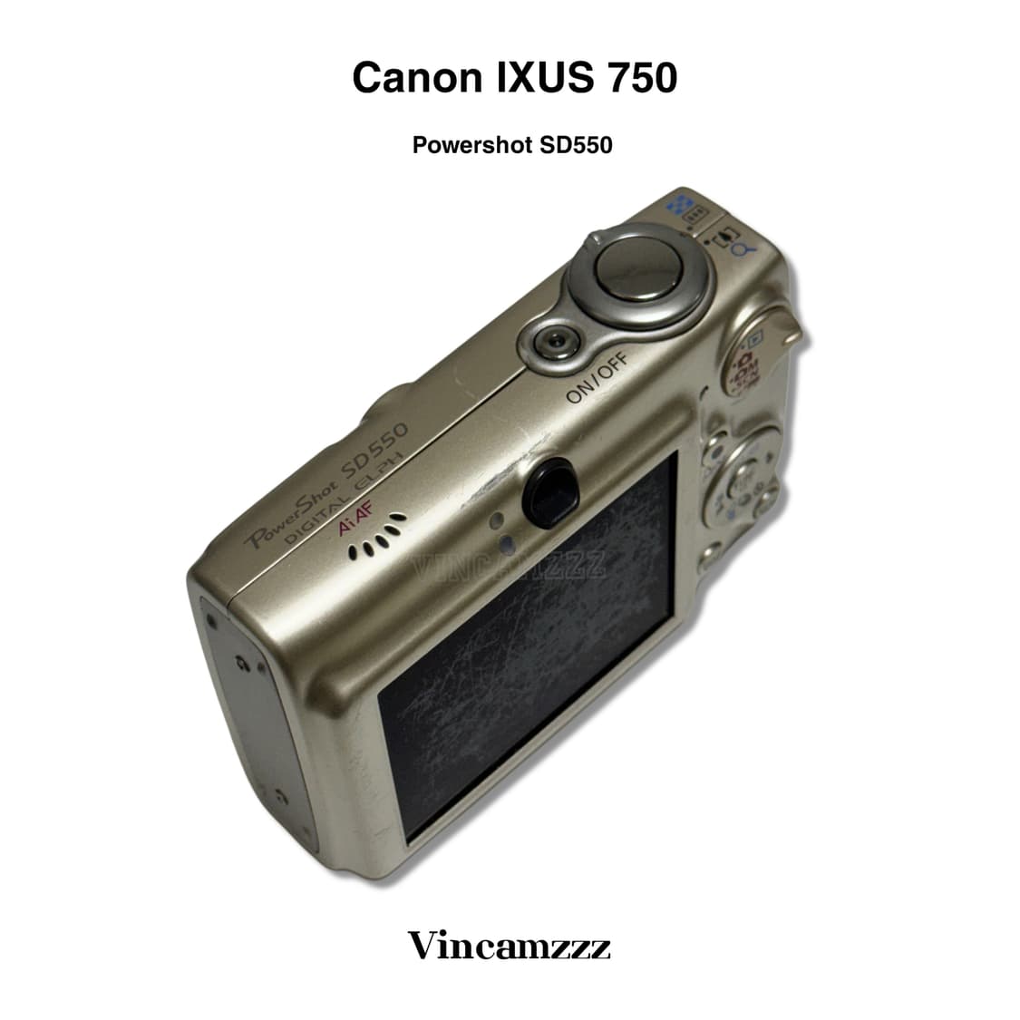 Canon 캐논 IXUS 익서스 750 디지털 카메라 상품이미지5