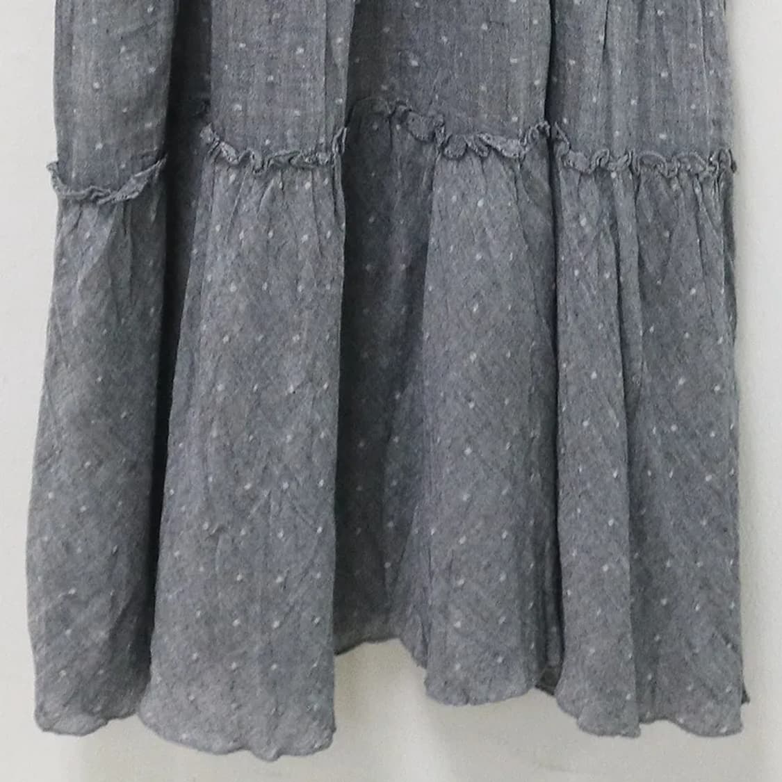 스모크 밴딩 끈 원피스 66057 상품이미지8