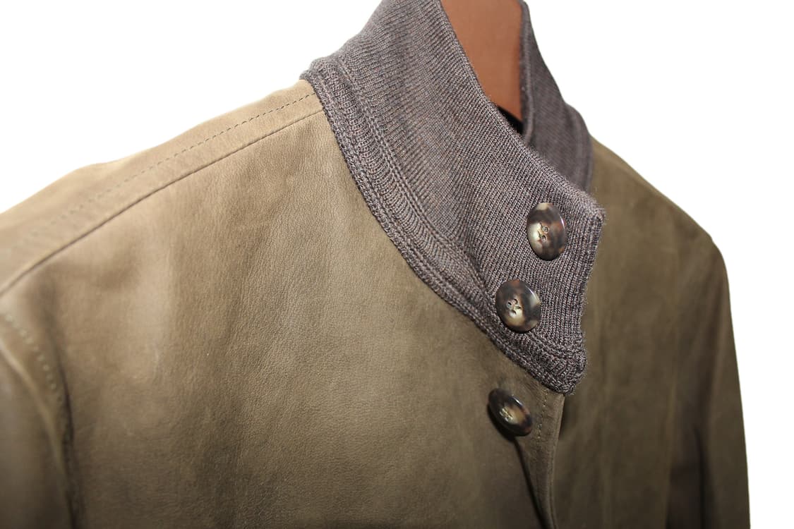 Valstarino 발스타리노 A-1 스웨이드 봄버 자켓 상품이미지4