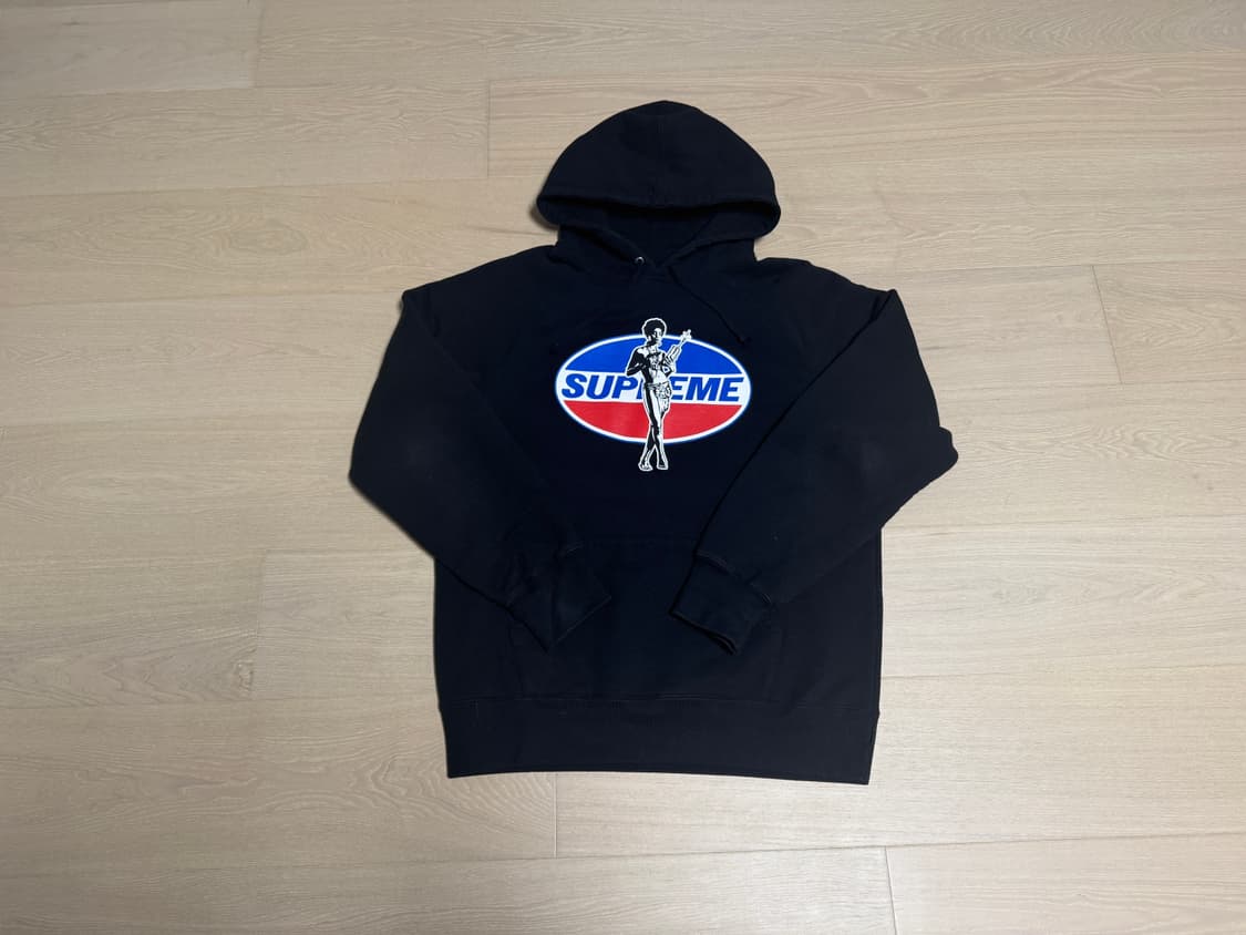 [L] 슈프림 x 히스테릭 글래머 펩시걸 후드 블랙 상품이미지3