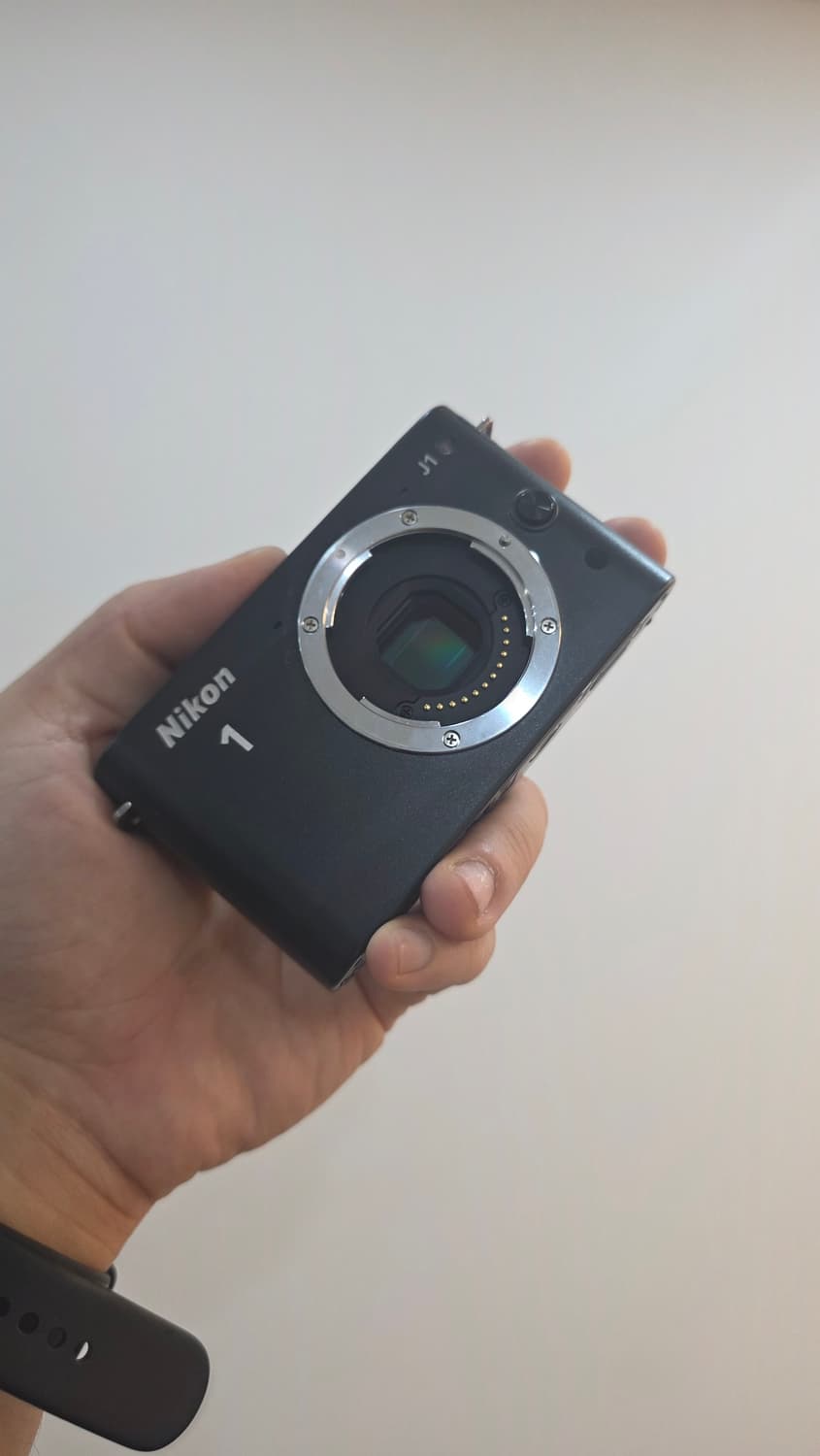 Nikon j1 black 콤팩트 빈티지 카메라 작례 O 상품이미지6