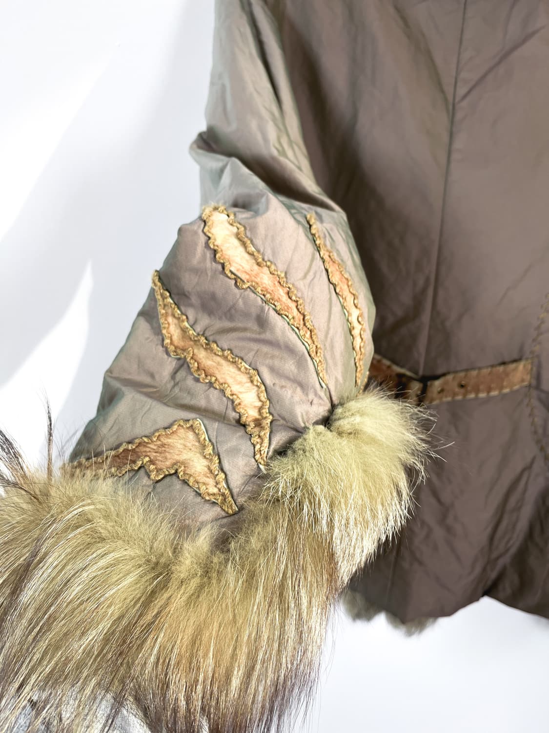 빈티지 폭스퍼 패딩 자켓 상품이미지9