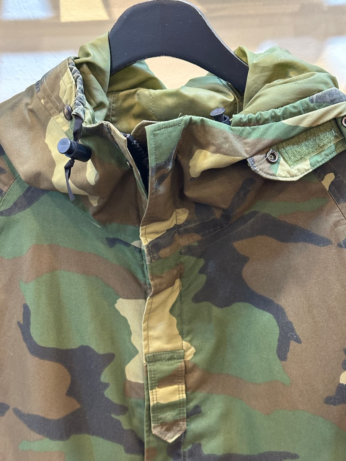 미군 1세대 ECWCS 우드랜드 고어텍스 파카 상품이미지4