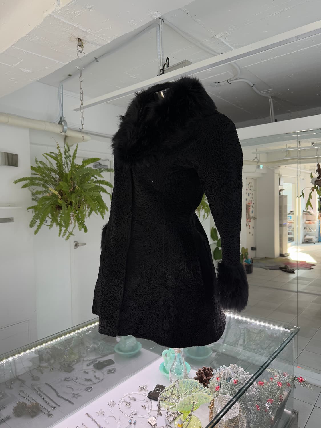 real leather shearling jacket 상품이미지3