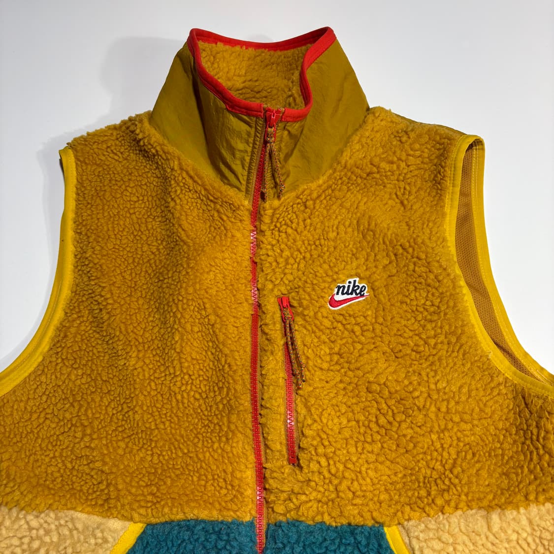 나이키 컬러블록 플리스 베스트 상품이미지3