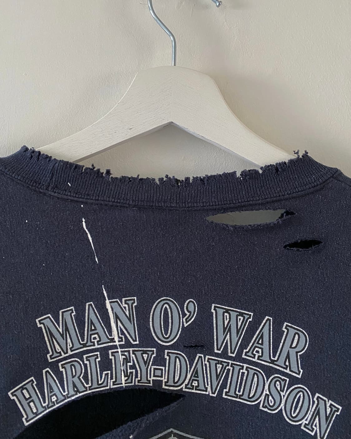 할리데이비슨 디스트로이드 페인팅 맨투맨 상품이미지8