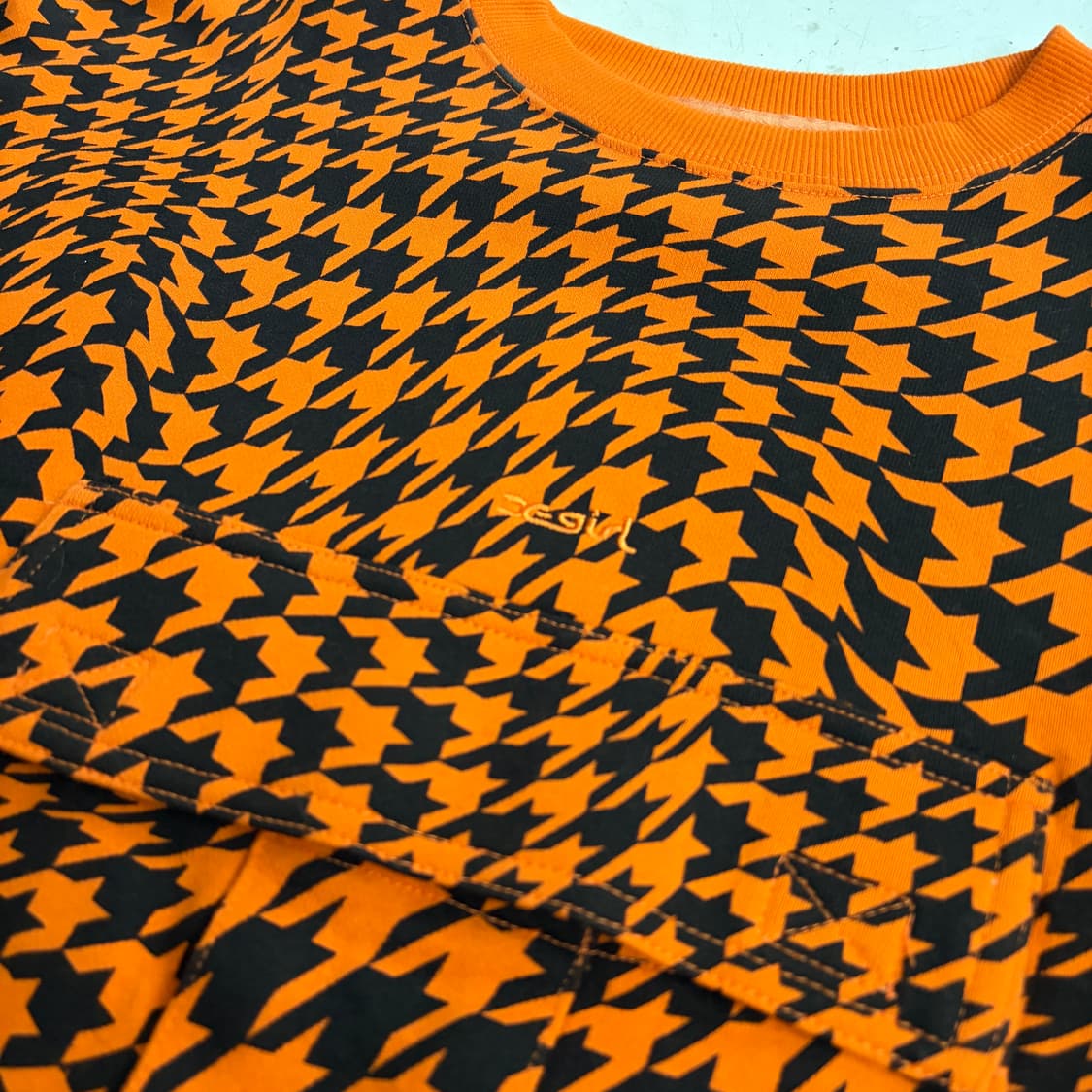 X-girl 엑스걸 빈티지 포켓 크롭 티셔츠 S 상품이미지5