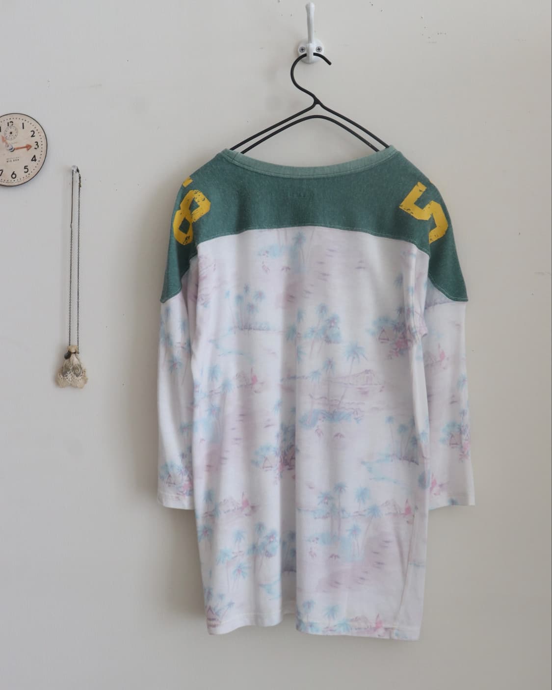[Kapital] Green Yoke Football T-Shirt 상품이미지10