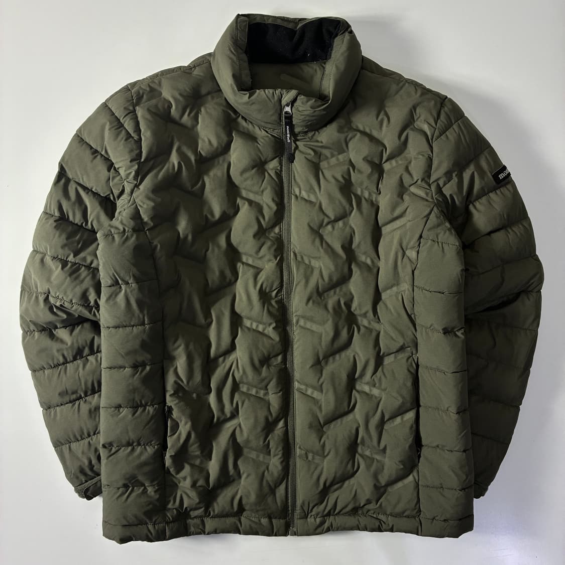 Mont-bell 몽벨 카키 튜브 누빔 패딩 자켓 상품이미지1