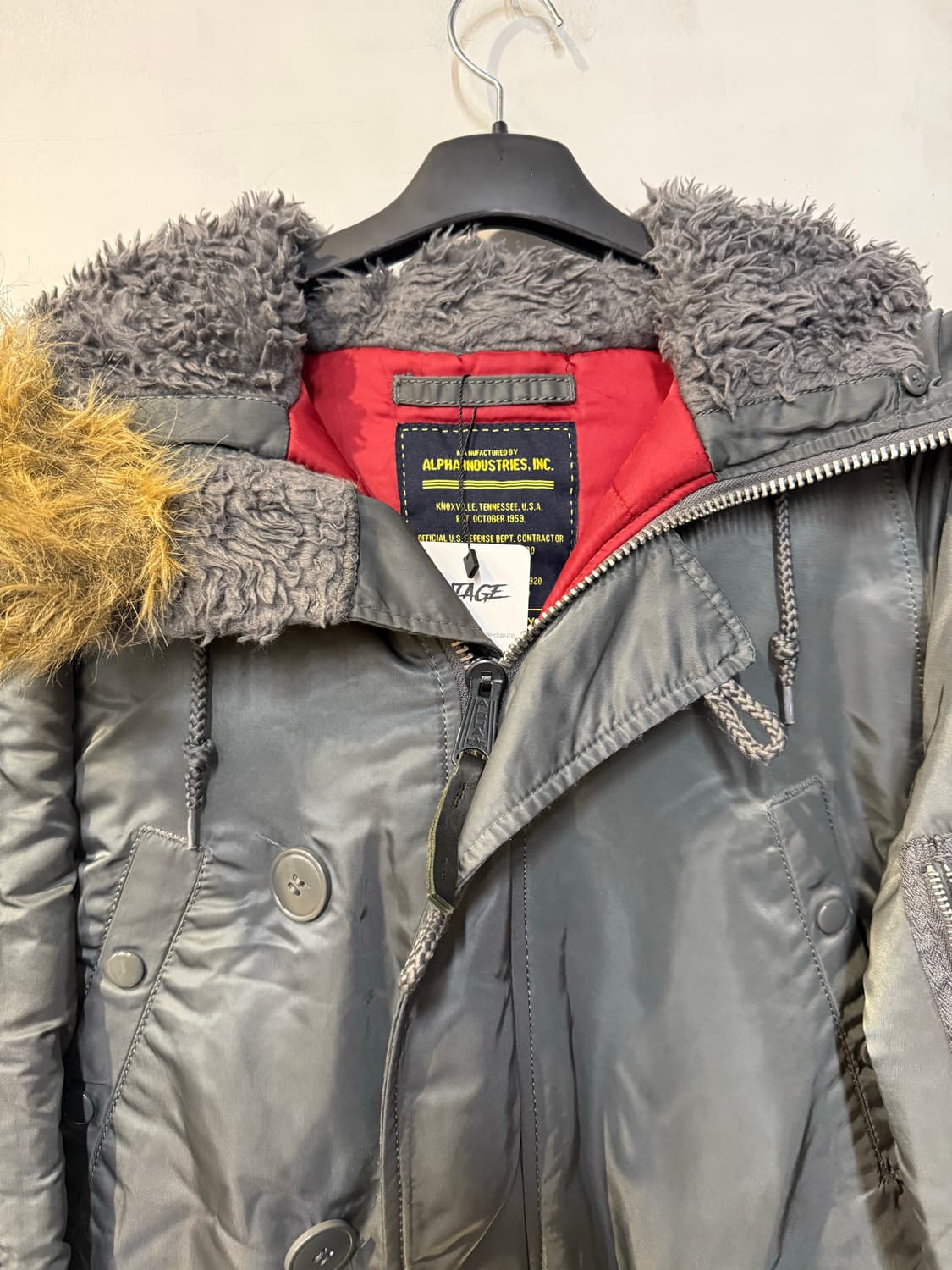 알파인더스트리 카키 퍼패딩 상품이미지2