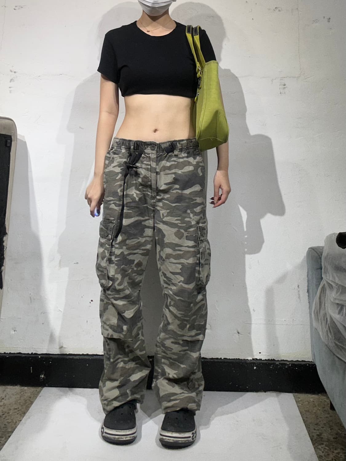 키플링 연두색 토트백 가방  상품이미지3