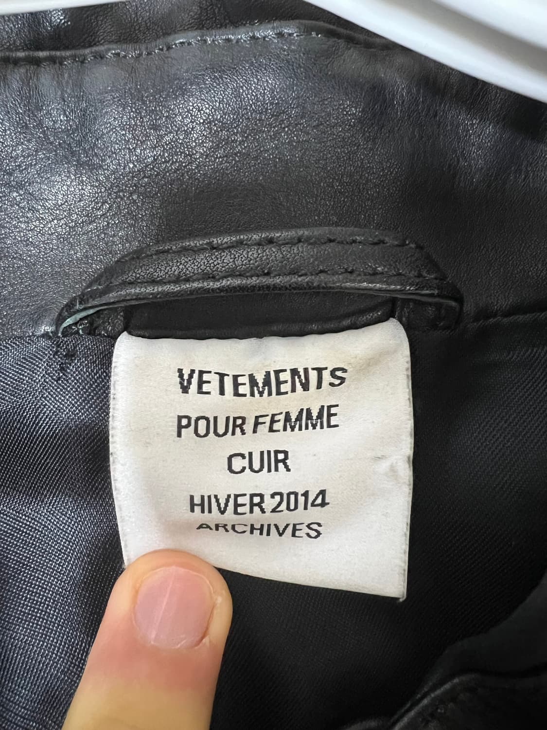 베트멍 2014 박시 레더 자켓 M 상품이미지3