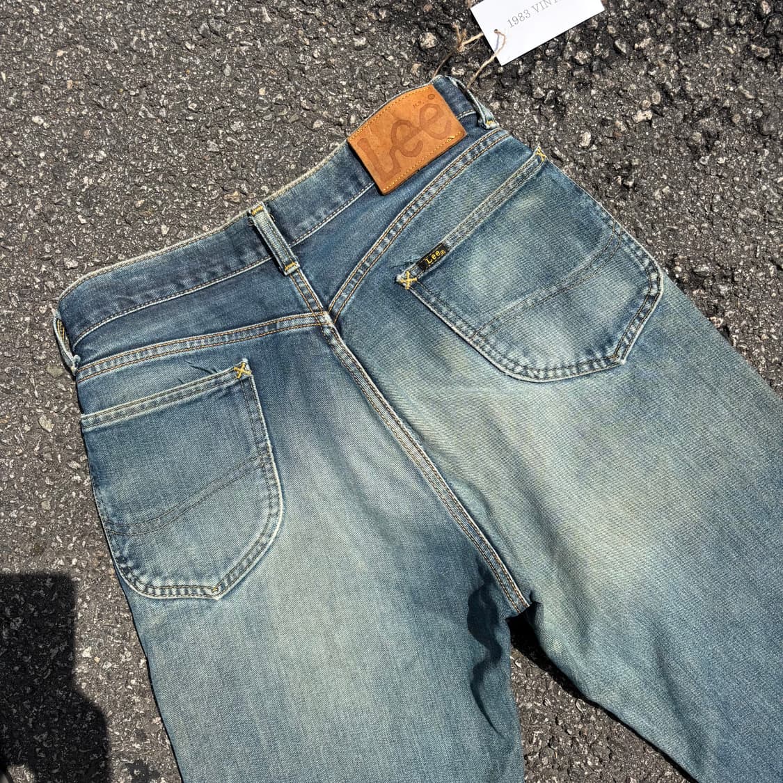 일본 리 셀비지 데님 팬츠 상품이미지9
