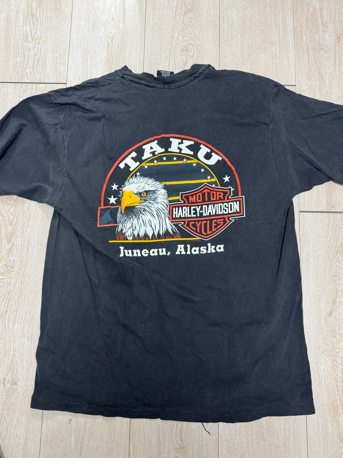 90s 할리데이비슨 라이트닝 티셔츠 상품이미지3