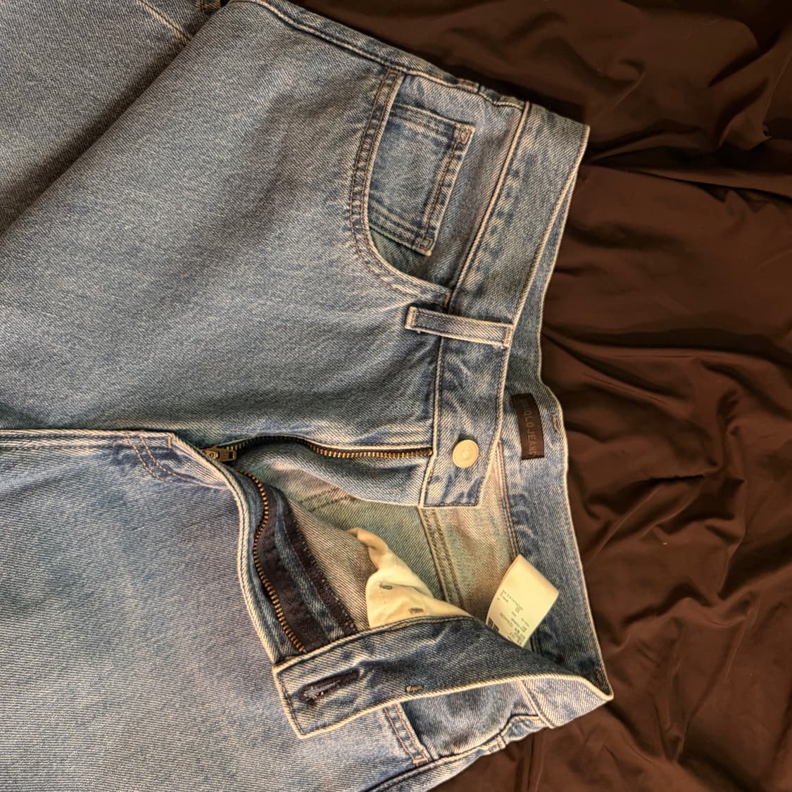 유니클로 와이드스트레이트진 상품이미지2