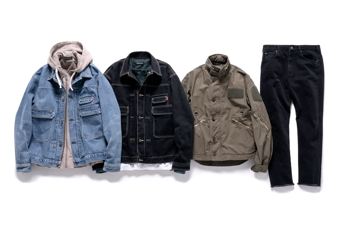 언더 커버 UNDER COVER 블랙 데님 오버 자켓 5001 상품이미지4