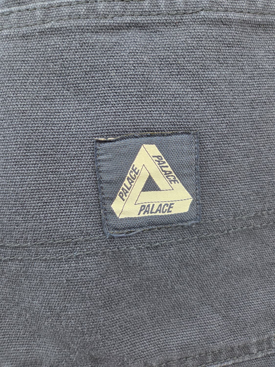 30 팔라스 24SS 헤비 캔버스 워크 팬츠 네이비 상품이미지6