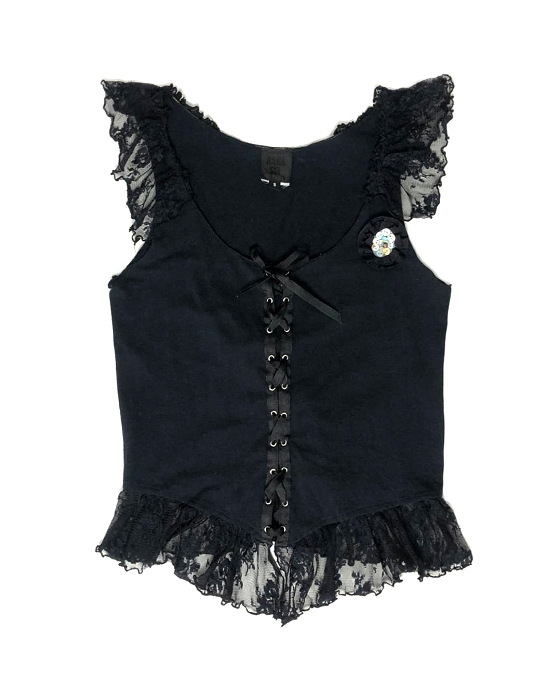 Anna Sui 코르셋 브로치 슬리브리스  상품이미지1