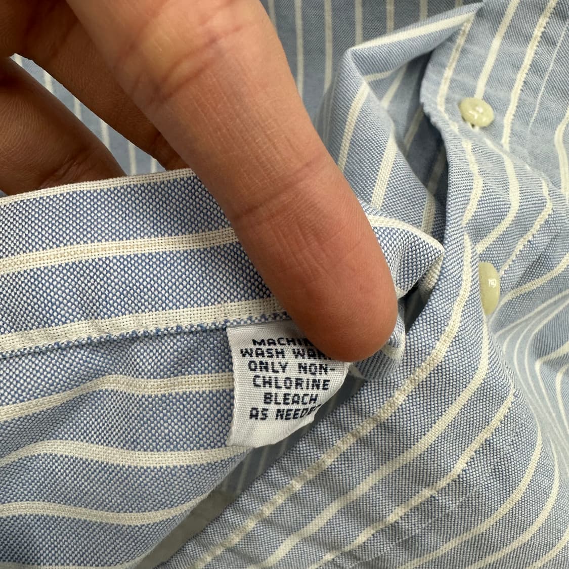 100 폴로 랄프로렌 남자 스트라이프 옥스포드 셔츠 상품이미지4