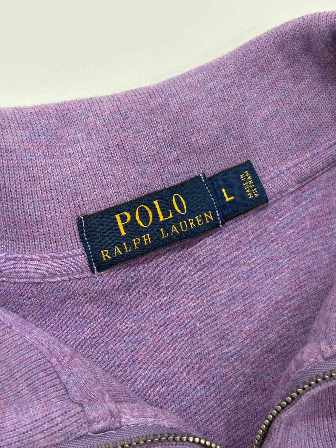 Polo 폴로랄프로렌 퍼플 하프 집업 상품이미지4