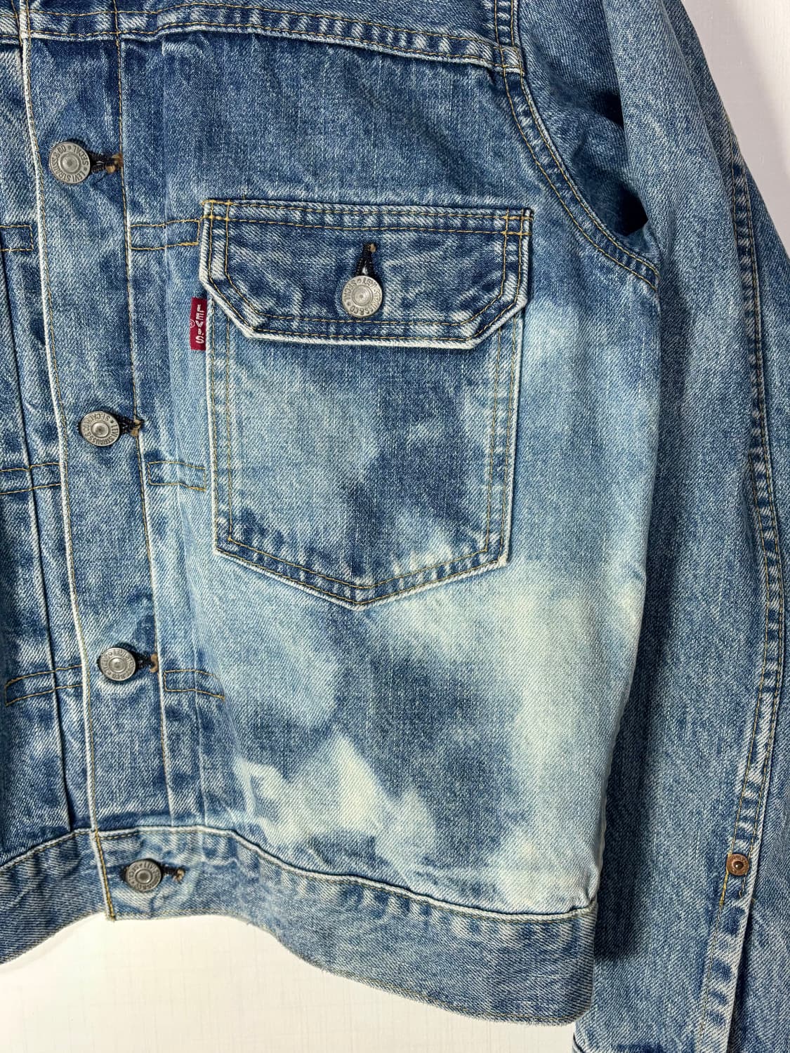 90s Levi's type2 빈티지 리바이스 2세대 데님자켓 상품이미지6