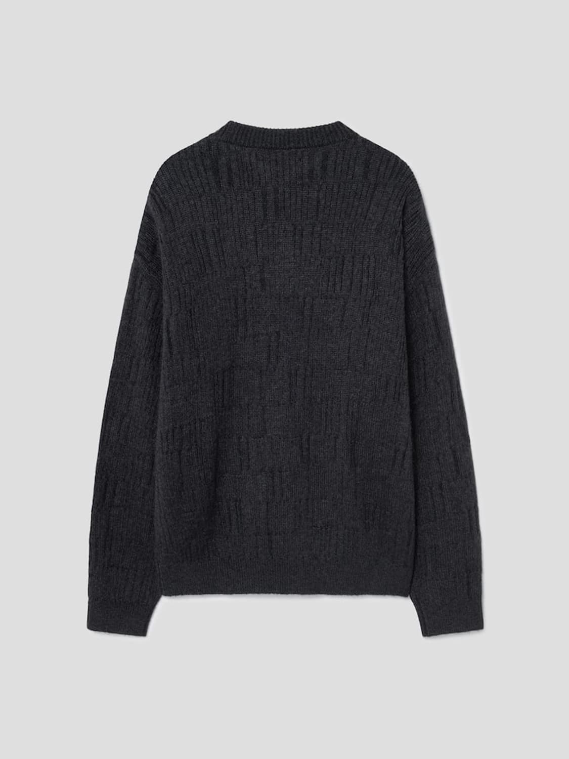 Yoke plating 니트 상품이미지3