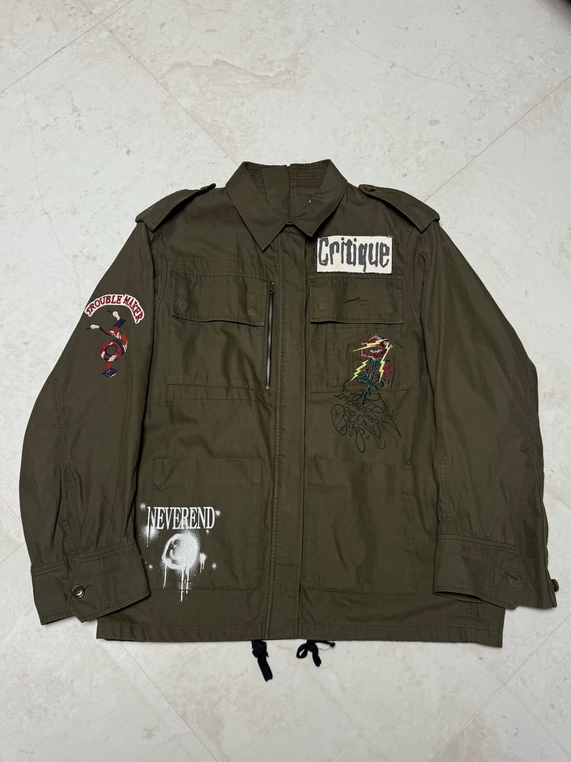 SYSTEM Military field jacket 상품이미지2