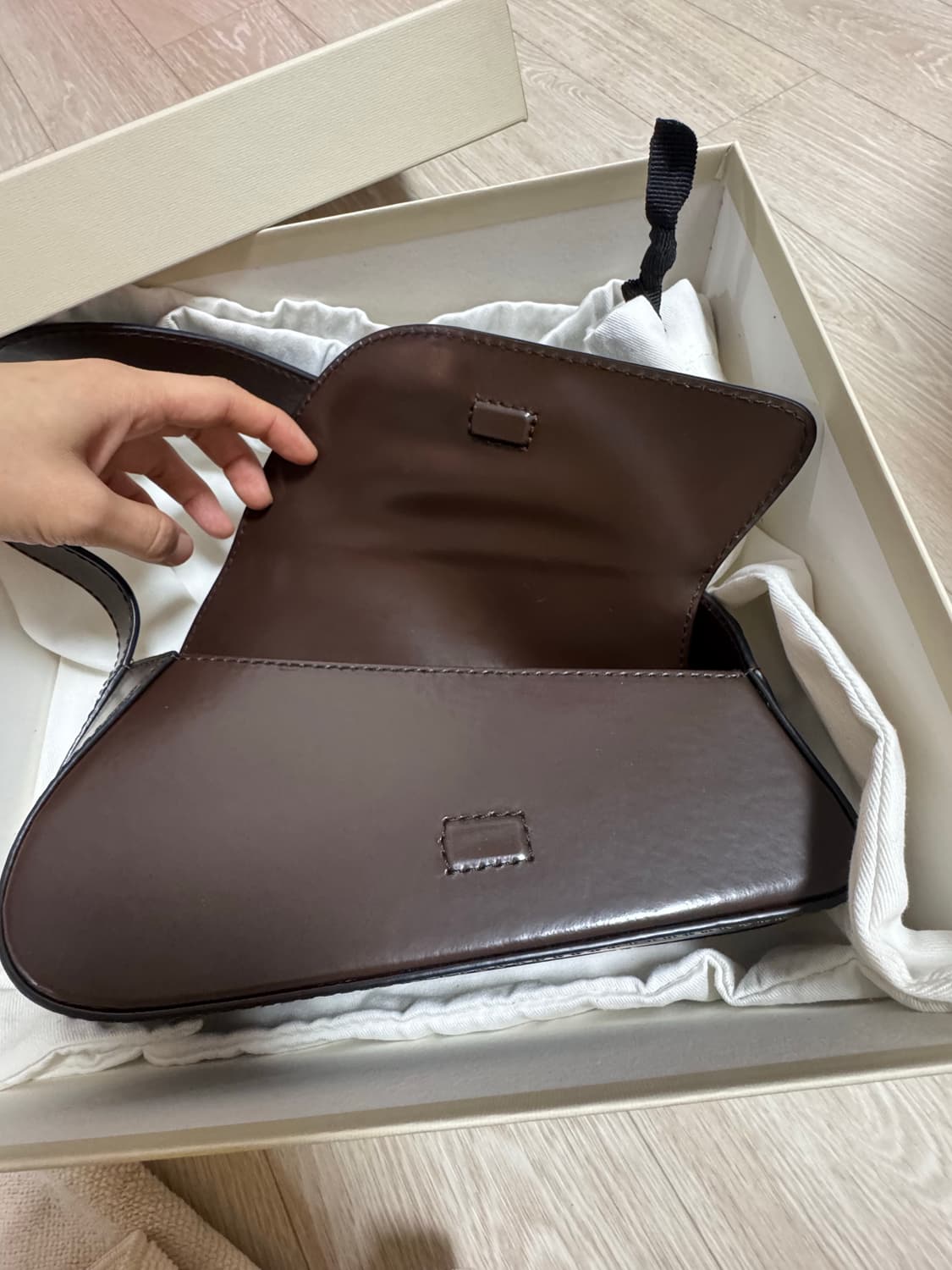 키코 코스타디노브 트리비아 백 브라운 상품이미지5