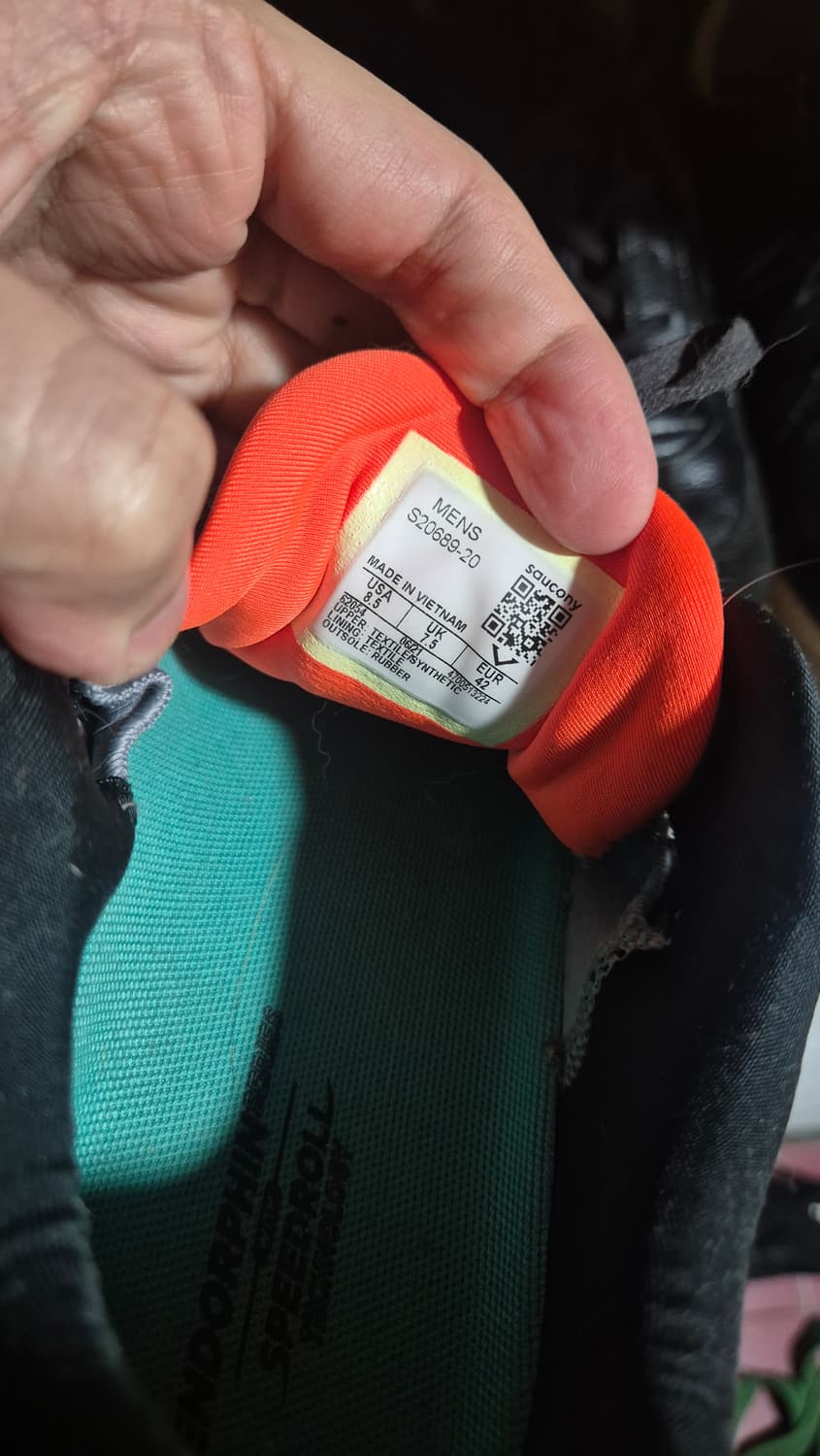 써코니 엔돌핀 시프트 265 (8.5) 사이즈 판매 상품이미지2