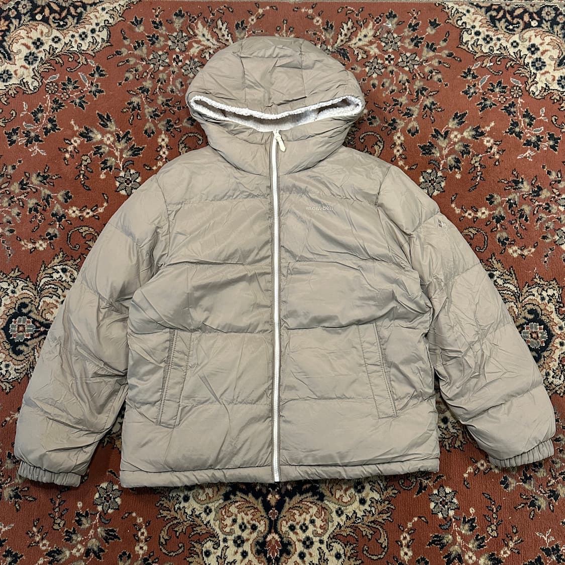 몽벨 리버시블 패딩 플리스자켓 (L) 상품이미지2