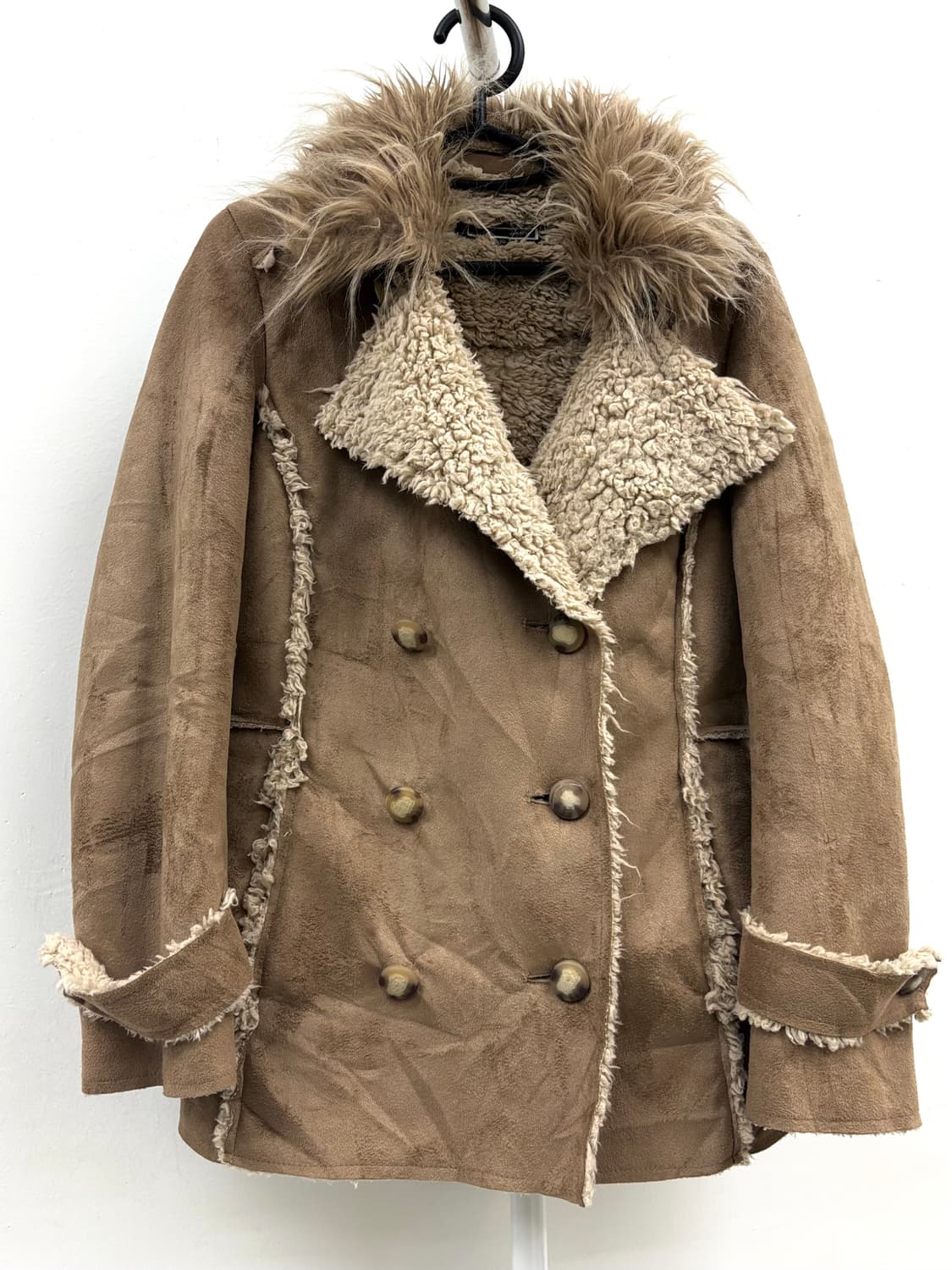 빈티지 브라운 무스탕 자켓 상품이미지8