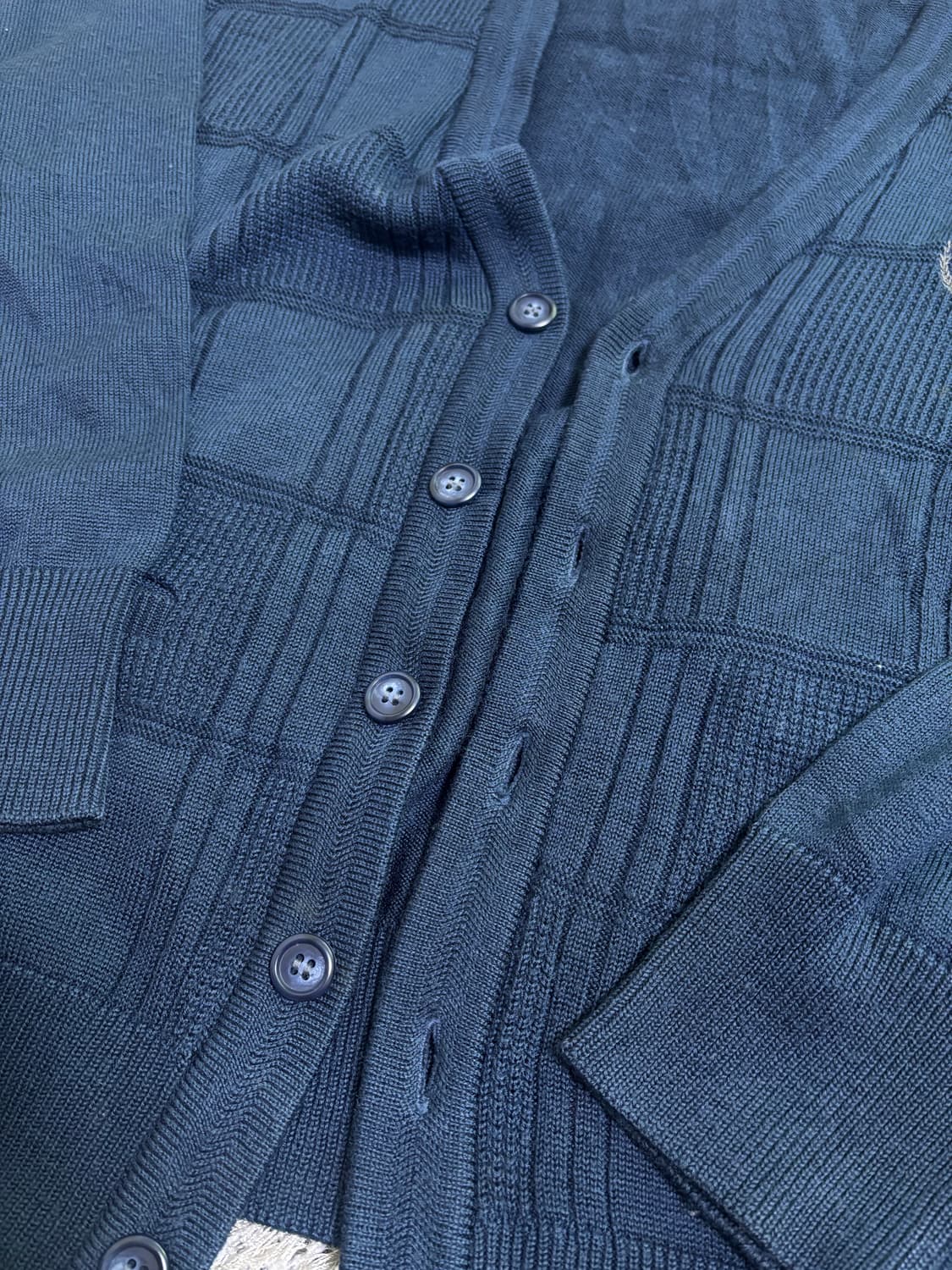 일제 ETOILE 울 가디건 사이즈 105-110 상품이미지4