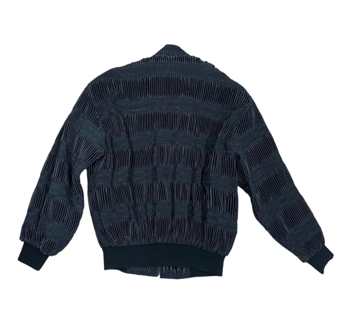 빈티지 플리츠 블루종 봄버자켓 상품이미지2