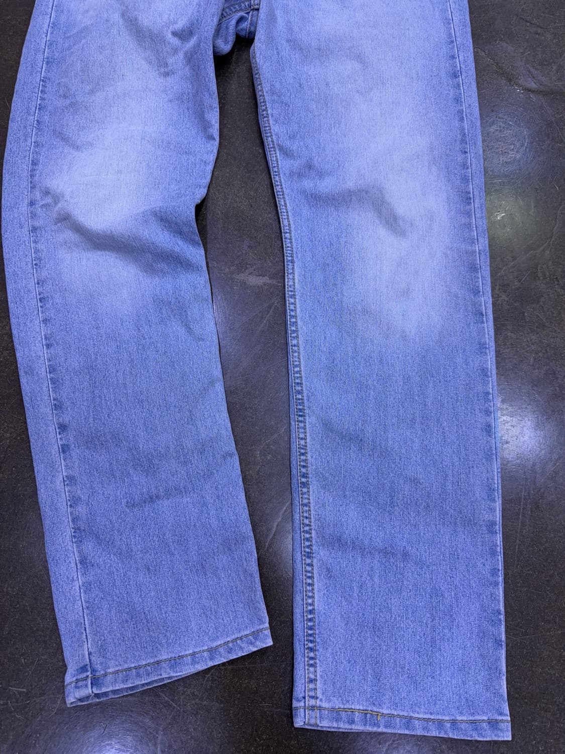 리바이스 502 테이퍼드핏 아이스 워싱 쿨 진 데님팬츠 34 상품이미지6